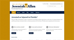 Desktop Screenshot of jeremiahdallen.com