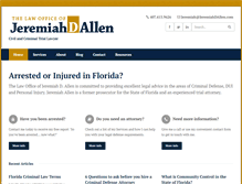 Tablet Screenshot of jeremiahdallen.com